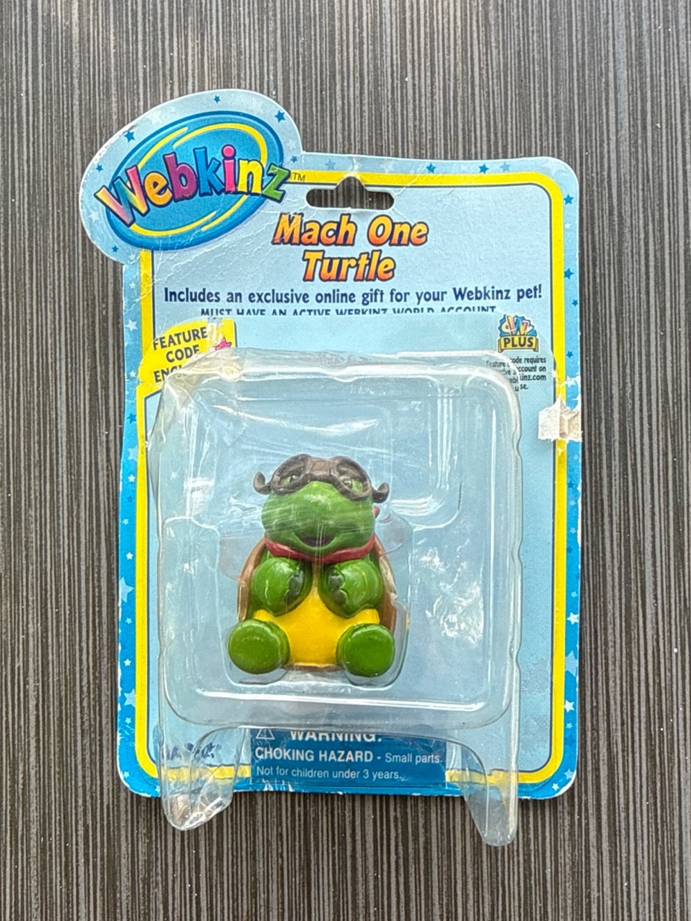 Webkinz Mach One Turtle Ganz Original Package Opened And No Code Figure Unused